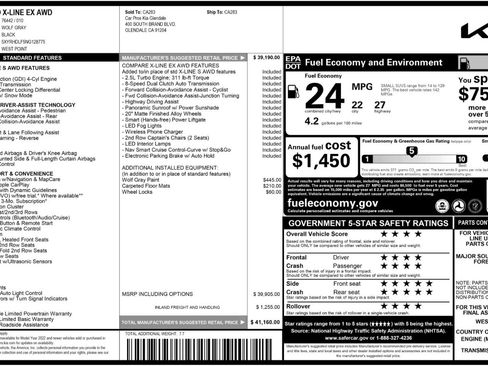 Used 2022 Kia Sorento X-Line EX image 53