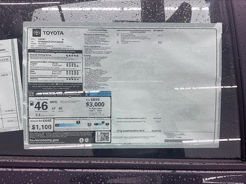 New 2026 Toyota Camry SE FWD image 21