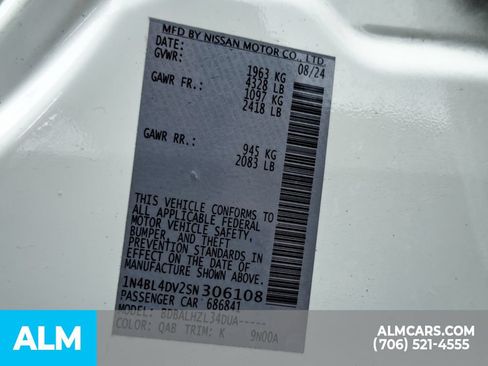 Used 2025 Nissan Altima 2.5 SV FWD image 22