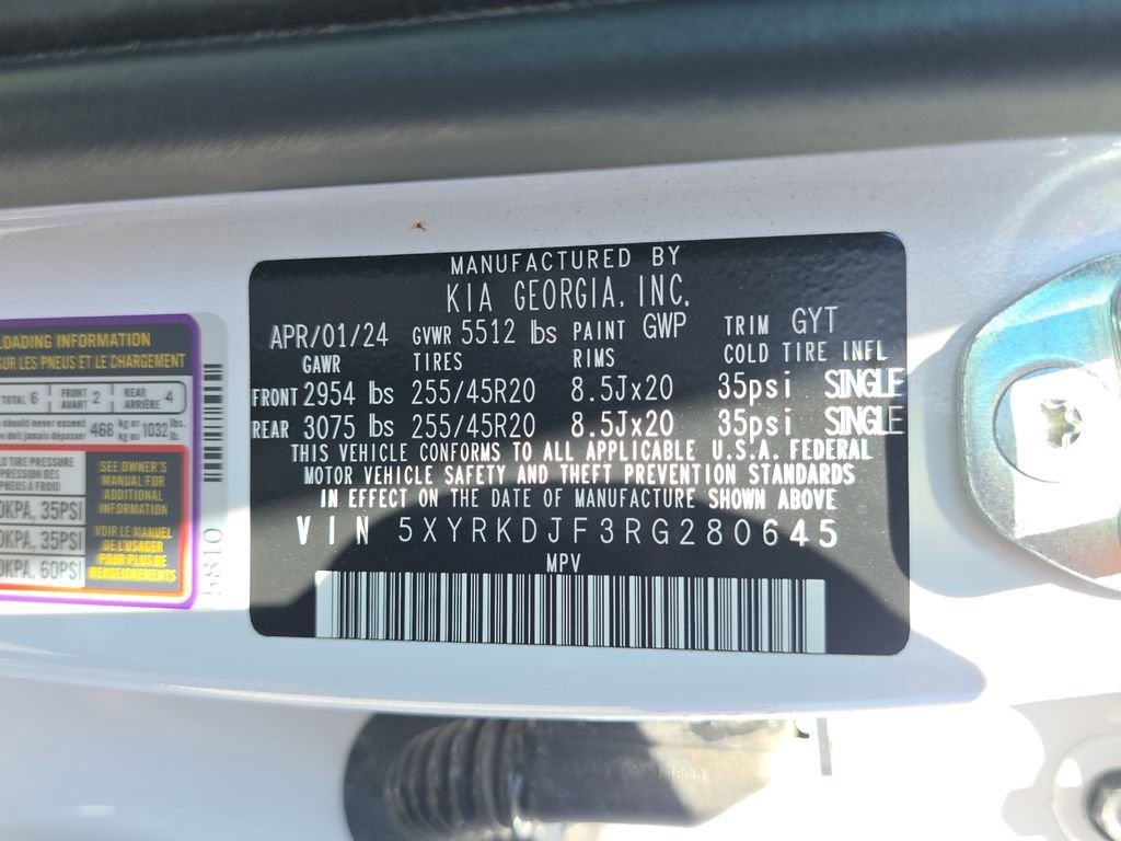 Used 2024 Kia Sorento SX AWD/4WD image 21