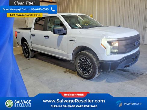 Used 2022 Ford F150 Lightning Pro AWD/4WD image 5