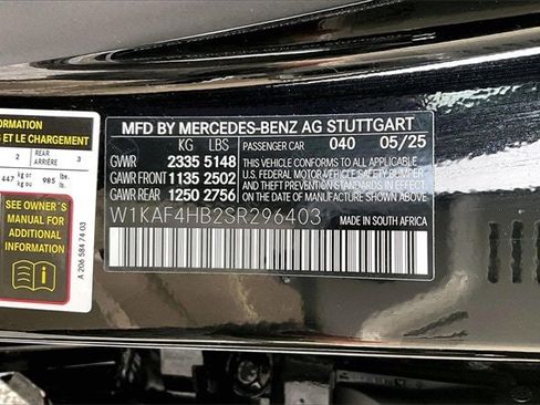 Certified 2025 Mercedes-Benz C 300 4MATIC Sedan image 22