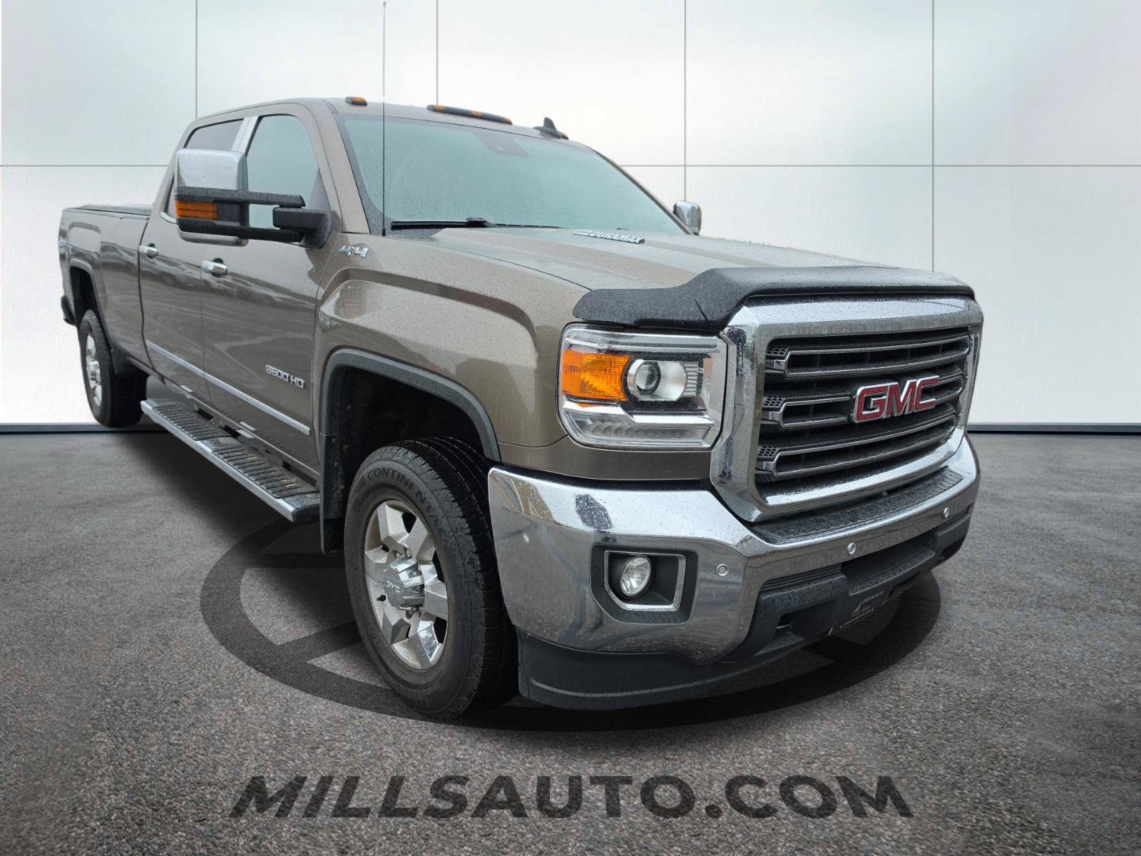 Used 2015 GMC Sierra 3500 SLT w/ Duramax Plus Package AWD/4WD image 3