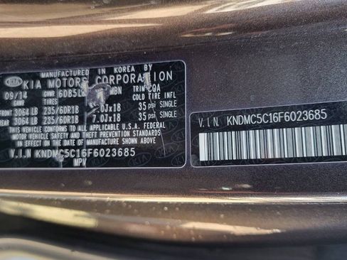 Used 2015 Kia Sedona EX w/ EX Premium Package FWD image 31