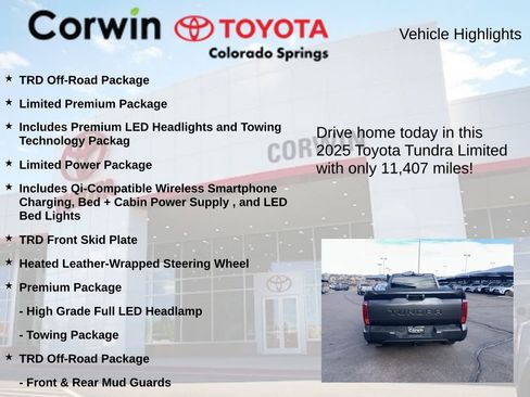 Used 2025 Toyota Tundra Limited image 6