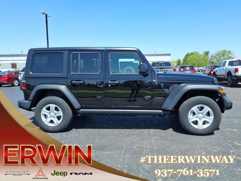 Certified 2023 Jeep Wrangler Unlimited Sport AWD/4WD image 8