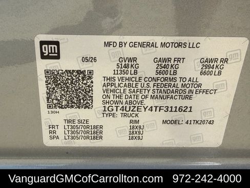 New 2026 GMC Sierra 2500 AT4X AWD/4WD image 25