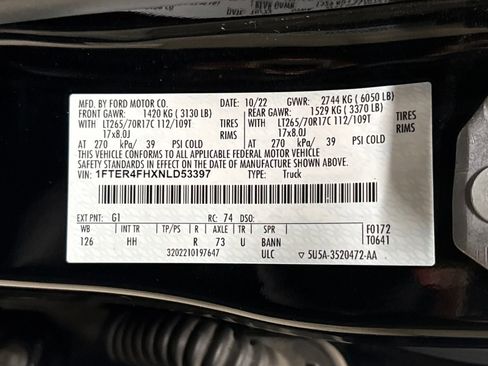 Used 2022 Ford Ranger Lariat w/ Tremor Off-Road Package image 27