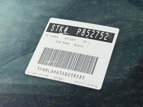 Used 2025 Honda Odyssey EX-L image 12