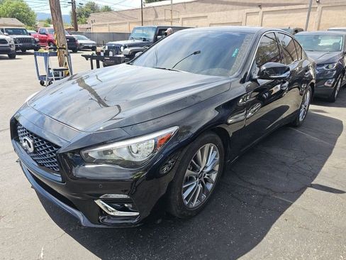 Used 2022 INFINITI Q50 Luxe w/ Cargo Package image 2