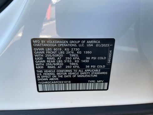 Used 2023 Volkswagen Atlas SE AWD/4WD image 38