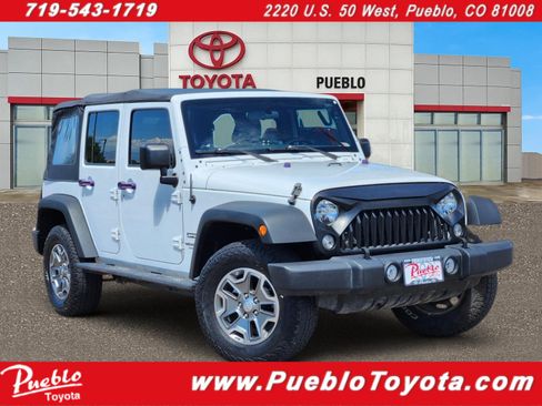 Used 2015 Jeep Wrangler Unlimited Sport w/ Connectivity Group AWD/4WD image 1
