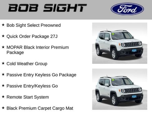 Used 2016 Jeep Renegade Latitude w/ Cold Weather Group AWD/4WD image 2