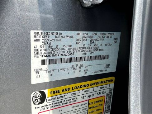 Used 2024 Ford Expedition Max Platinum AWD/4WD image 19