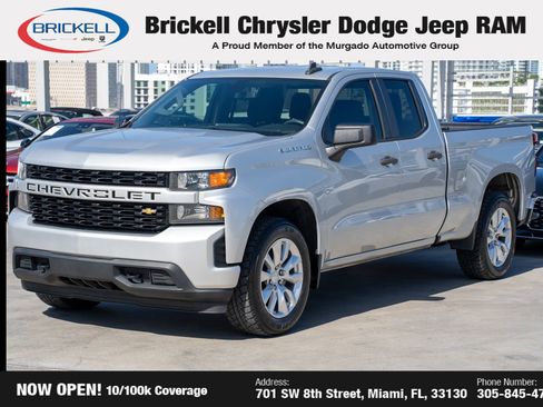 Used 2021 Chevrolet Silverado 1500 Custom image 1