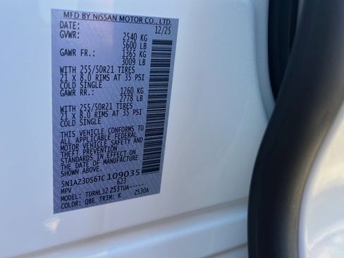 New 2026 Nissan Murano Platinum image 28