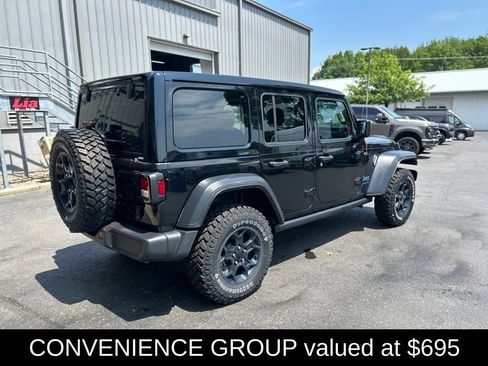 Used 2023 Jeep Wrangler Unlimited w/ Sun & Screen Package AWD/4WD image 3