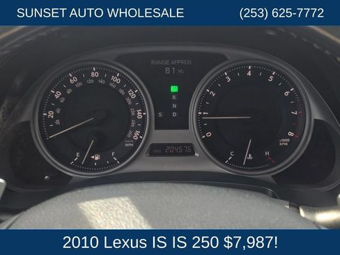 Used 2010 Lexus IS 250 RWD image 24