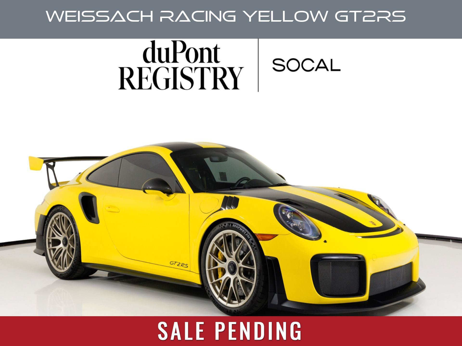 Used 2018 Porsche 911 GT2 RS w/ Weissach Package RWD image 1
