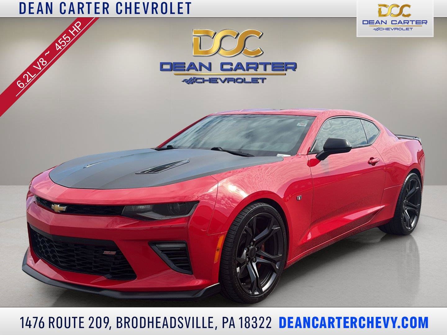 Used 2018 Chevrolet Camaro SS RWD image 1