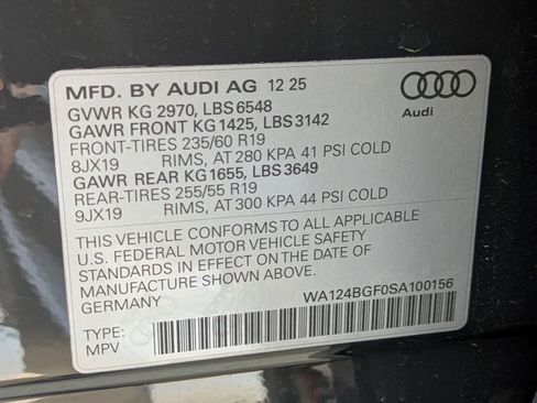 New 2025 Audi Q6 e-tron Premium Plus image 17