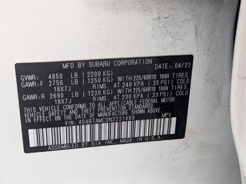 Used 2022 Subaru Outback Limited w/ Popular Package #2 image 35