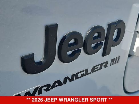 New 2026 Jeep Wrangler Unlimited Sport AWD/4WD image 12