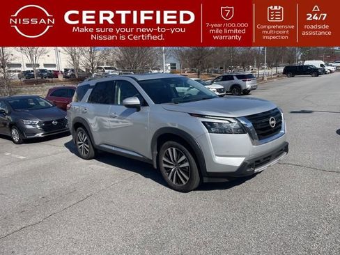Certified 2025 Nissan Pathfinder Platinum w/ Cargo Package image 1