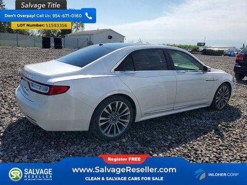 Used 2017 Lincoln Continental Select w/ Climate Package FWD image 4