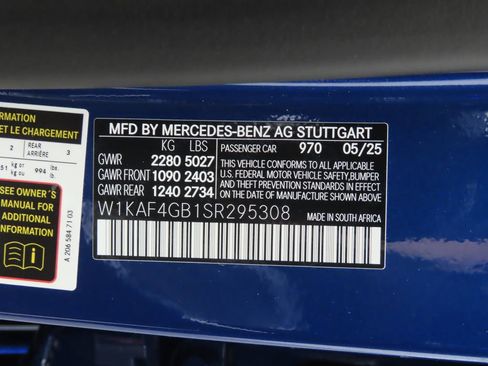 New 2025 Mercedes-Benz C 300 Sedan image 34