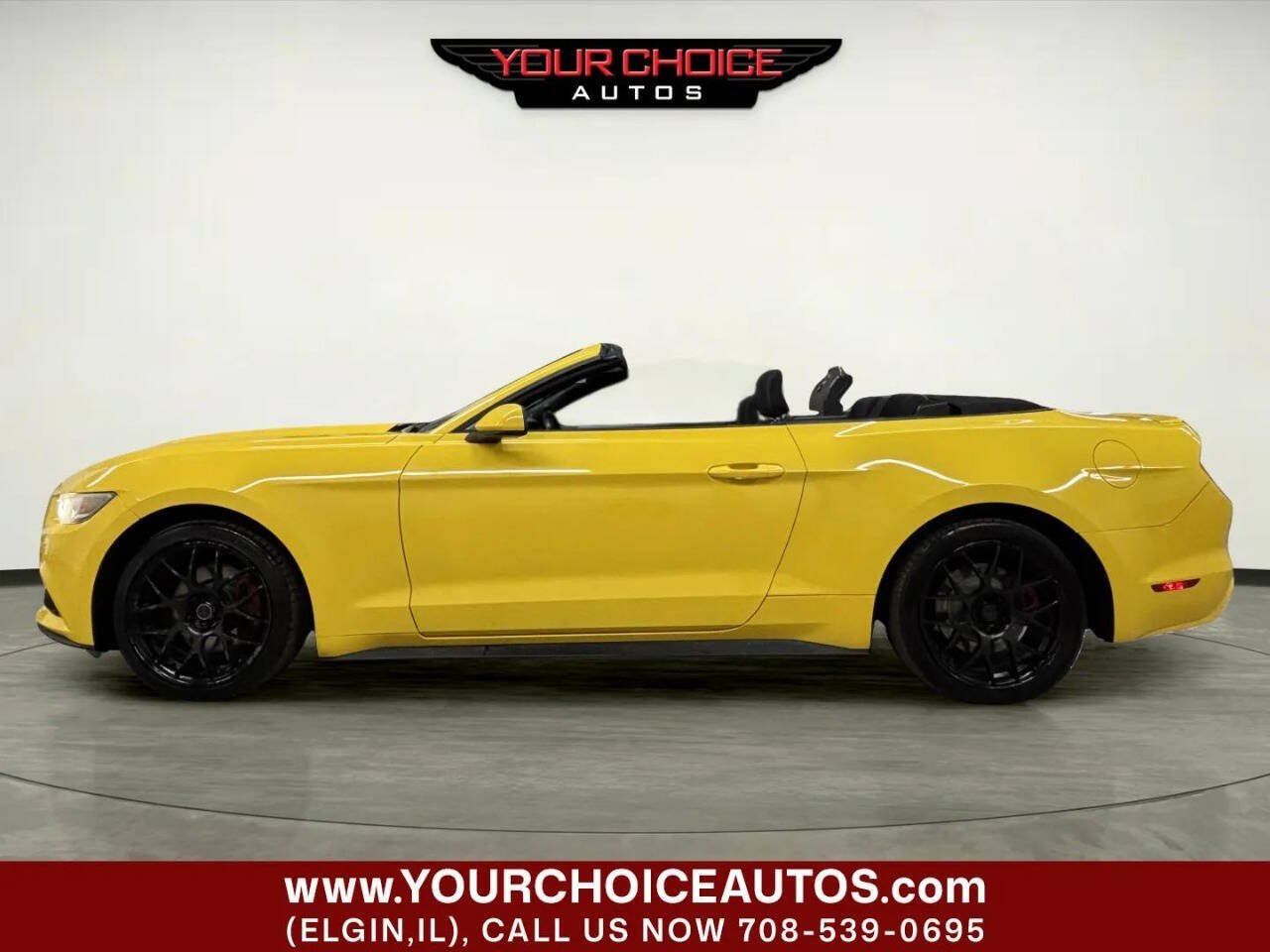 Used 2016 Ford Mustang Convertible w/ Equipment Group 051A RWD image 3