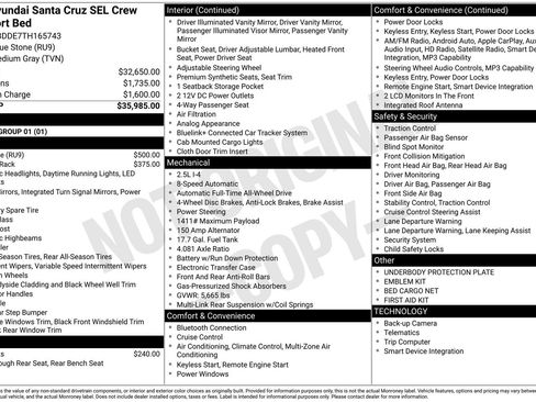 New 2026 Hyundai Santa Cruz SEL image 8