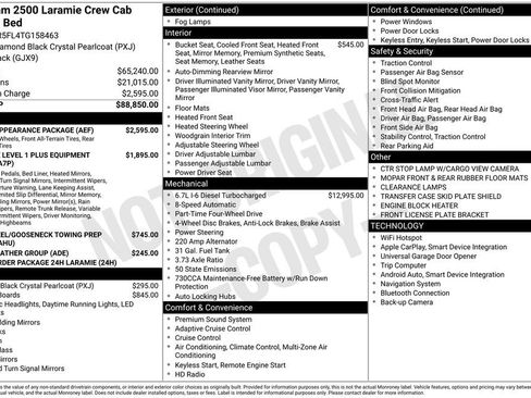 New 2026 RAM 2500 Laramie w/ Sport Appearance Package AWD/4WD image 32