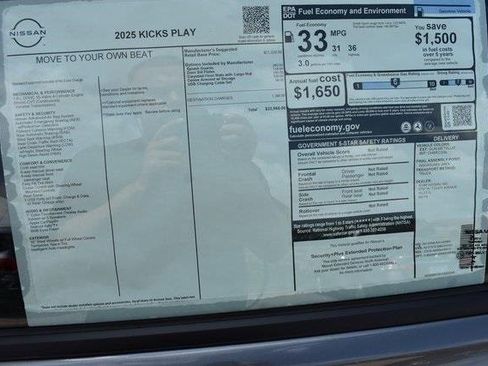 New 2025 Nissan Kicks Play S image 42