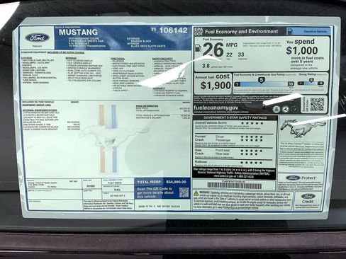 New 2026 Ford Mustang Coupe image 22