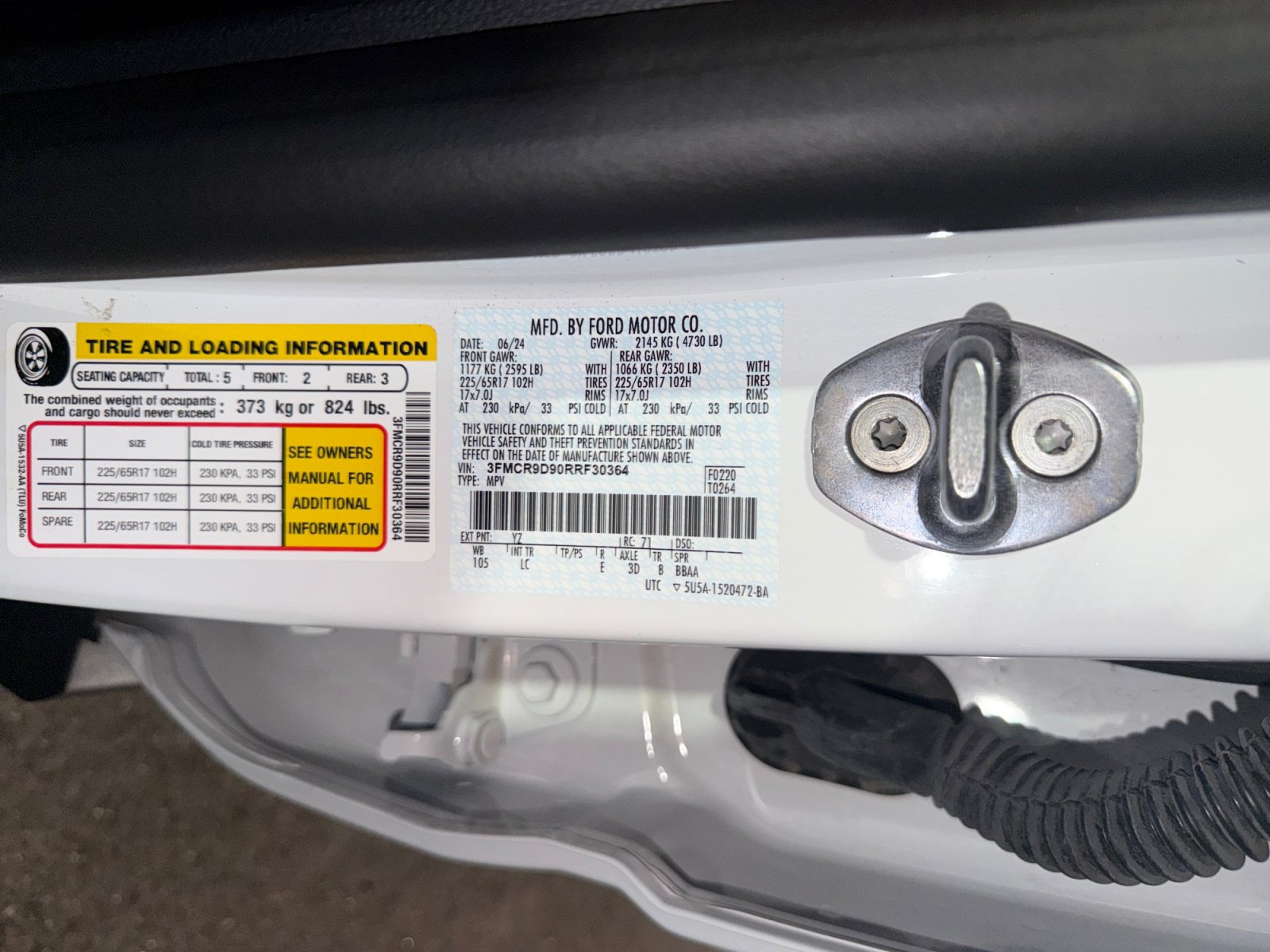 Used 2024 Ford Bronco Sport Badlands AWD/4WD image 33