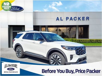 New 2026 Ford Explorer Platinum w/ LUX Leather Package