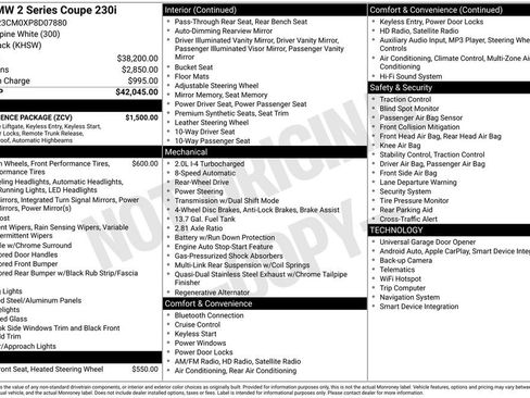 Used 2023 BMW 230i Coupe w/ Convenience Package RWD image 6