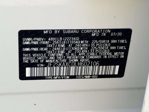 Used 2020 Subaru Forester Touring AWD/4WD image 27