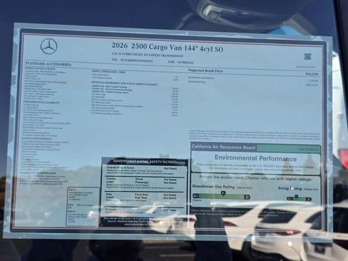 Used 2026 Mercedes-Benz Sprinter 2500 image 8