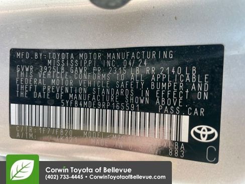 Used 2024 Toyota Corolla LE image 28