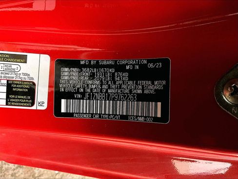 Used 2023 Toyota GR86 w/ ALL Weather Mat Package (TMS) RWD image 32