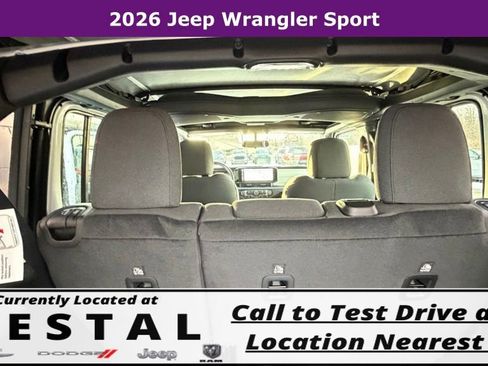 New 2026 Jeep Wrangler Unlimited Sport AWD/4WD image 17