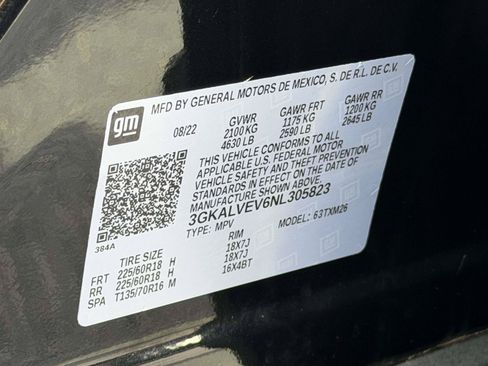 Used 2022 GMC Terrain SLT w/ Infotainment Package II AWD/4WD image 21