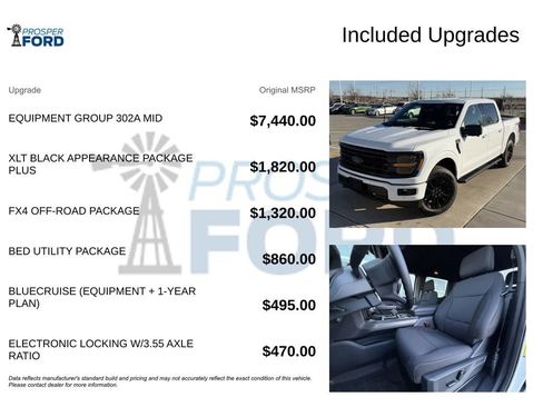 New 2025 Ford F150 XLT w/ Equipment Group 302A MID image 25