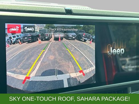 Used 2025 Jeep Wrangler Unlimited Sahara w/ Safety Group AWD/4WD image 31
