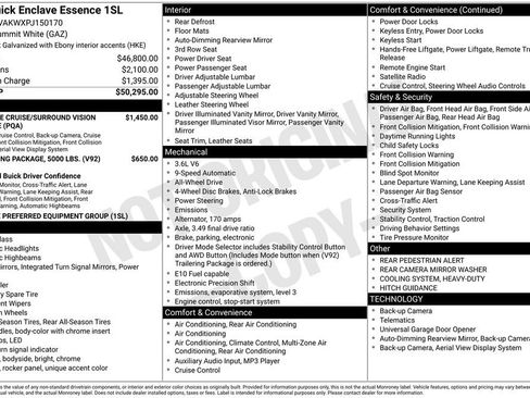 Used 2023 Buick Enclave Essence image 12