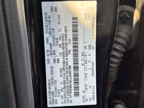 Used 2020 Ford Ranger XL w/ Equipment Group 101A Mid RWD image 10