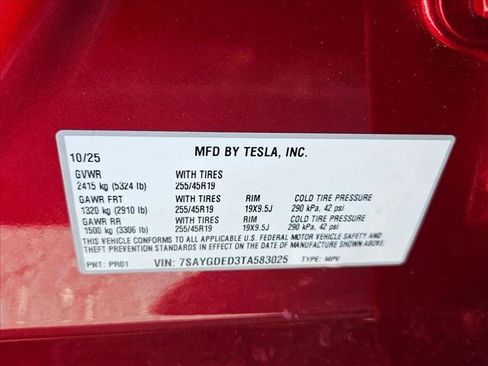 Used 2026 Tesla Model Y 2WD image 24