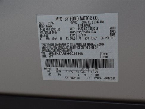 Used 2017 Ford Explorer 4WD Police Interceptor w/ Ultimate Wiring Package image 30